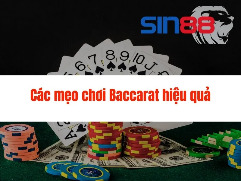 Baccarat Sin88 - Chơi ngay để nhận thưởng lớn